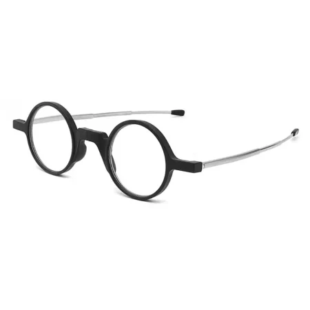 Óculos de Leitura Retrátil em Titânio e Alumínio - Lentes UV400 e Anti-Reflexo