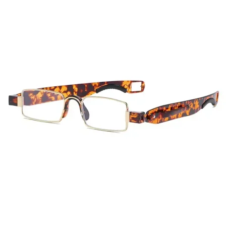 Óculos de Leitura Dobrável Resistente Lente Anti Riscos