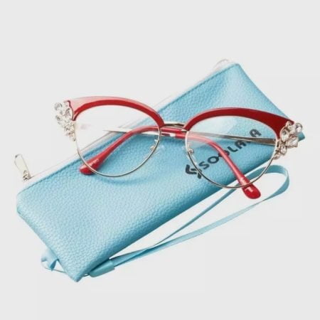 Óculos de Leitura Cravejado: Estilo e Proteção para sua Visão