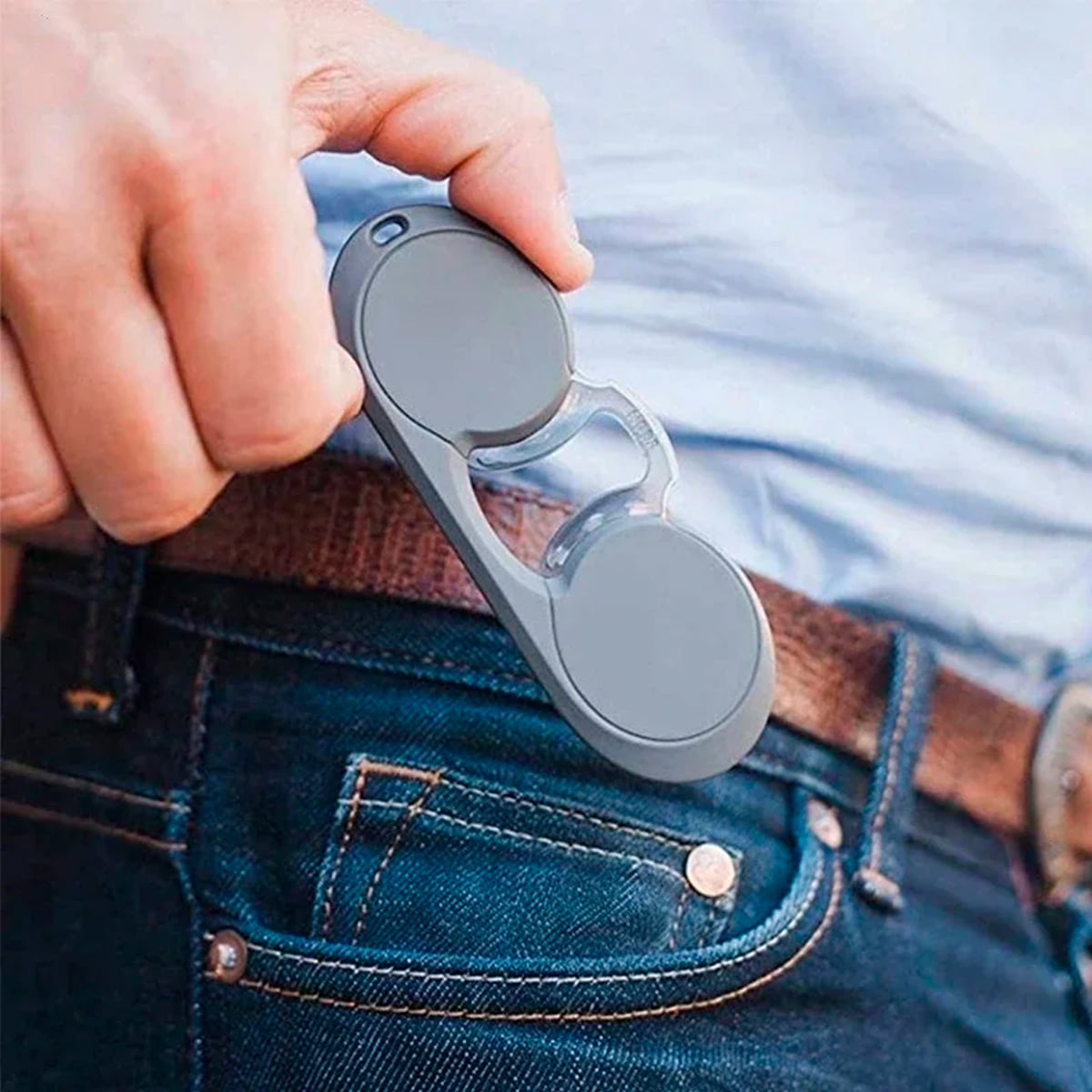 Óculos de Leitura Portátil Sem Hastes: Conforto, Estilo e Inovação! - Imagem 3