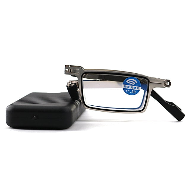 Óculos de Leitura Alumínio Dobrável: Praticidade e Estilo no Seu Bolso! - Imagem 3