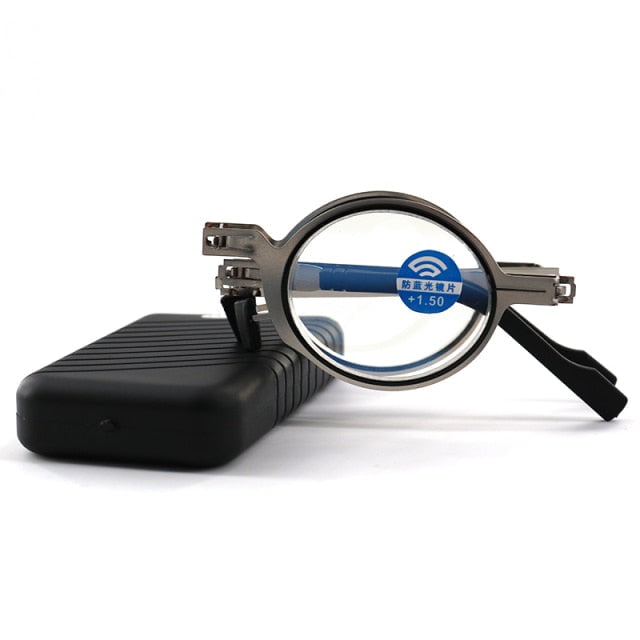 Óculos de Leitura Alumínio Dobrável: Praticidade e Estilo no Seu Bolso! - Imagem 4