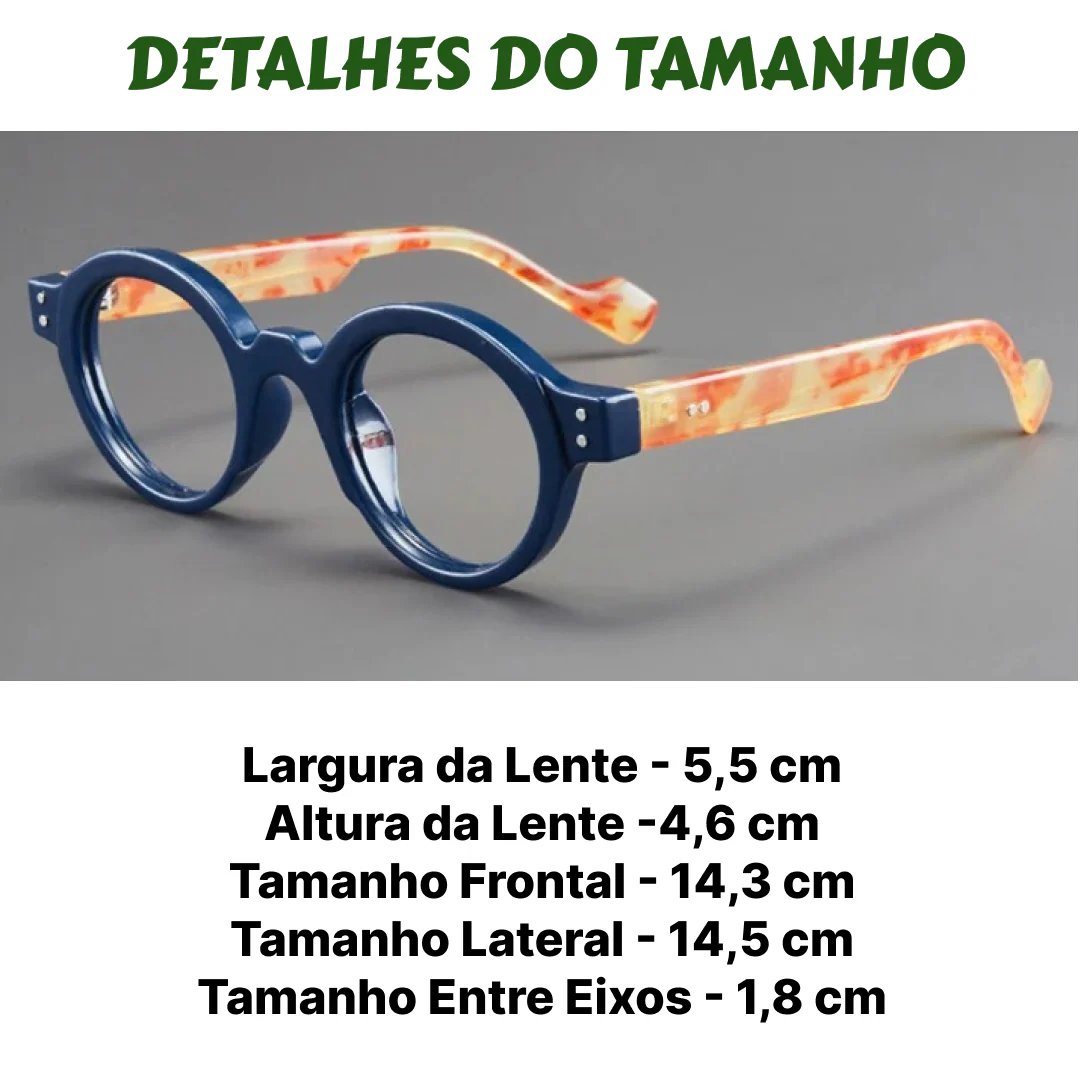 Retrô Viena: Estilo, Elegância e Durabilidade em Acetato - Imagem 12
